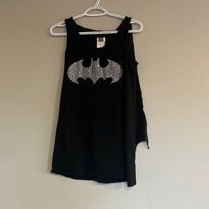 Batgirl Halloween dress with cape